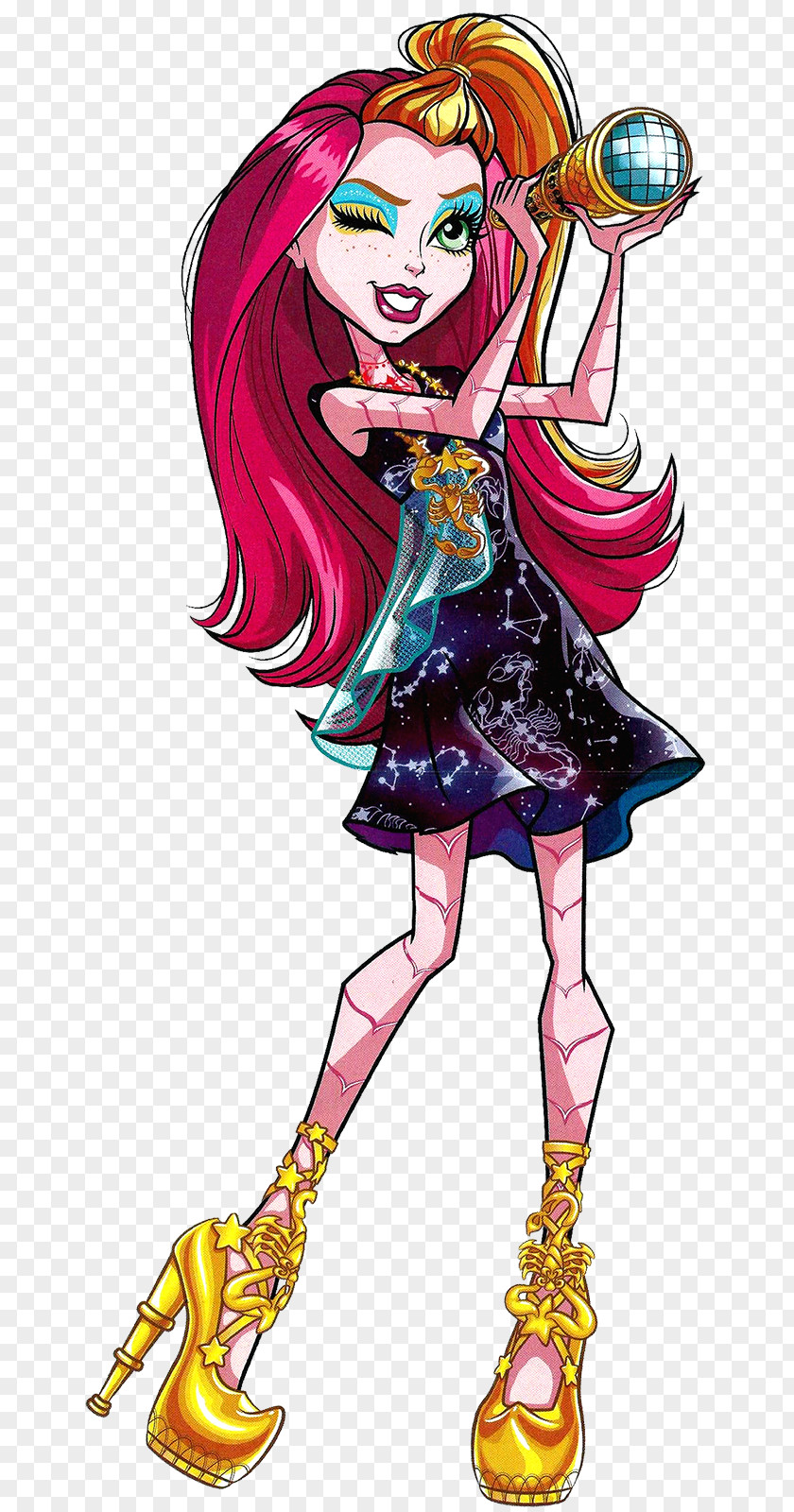 Doll Monster High: 13 Wishes High Gigi Grant Toy PNG