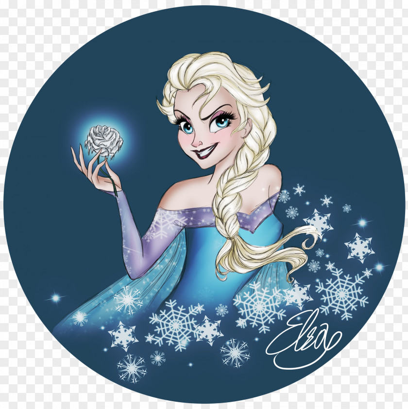 Elsa Mermaid Fairy Legendary Creature Character PNG