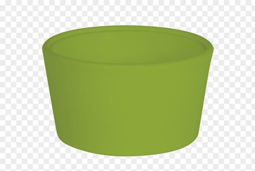 Green Olive Plastic Flowerpot PNG