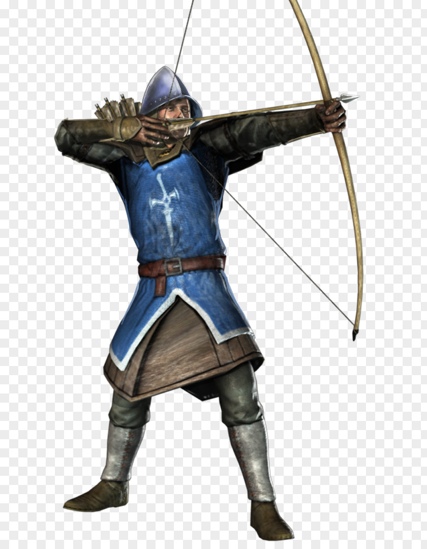 Medival Knight Chivalry: Medieval Warfare Middle Ages Archery English Longbow PNG