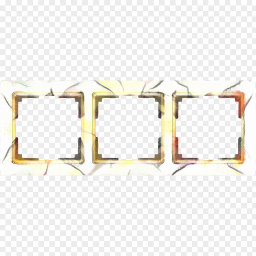 Metal Rectangle Picture Cartoon PNG