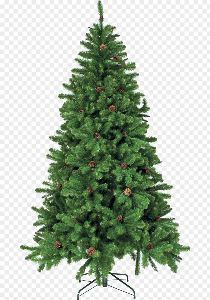 Christmas Tree Spruce Artificial Needle New Year Green PNG