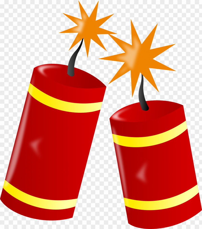 Dynamite Chinese New Year Clip Art PNG