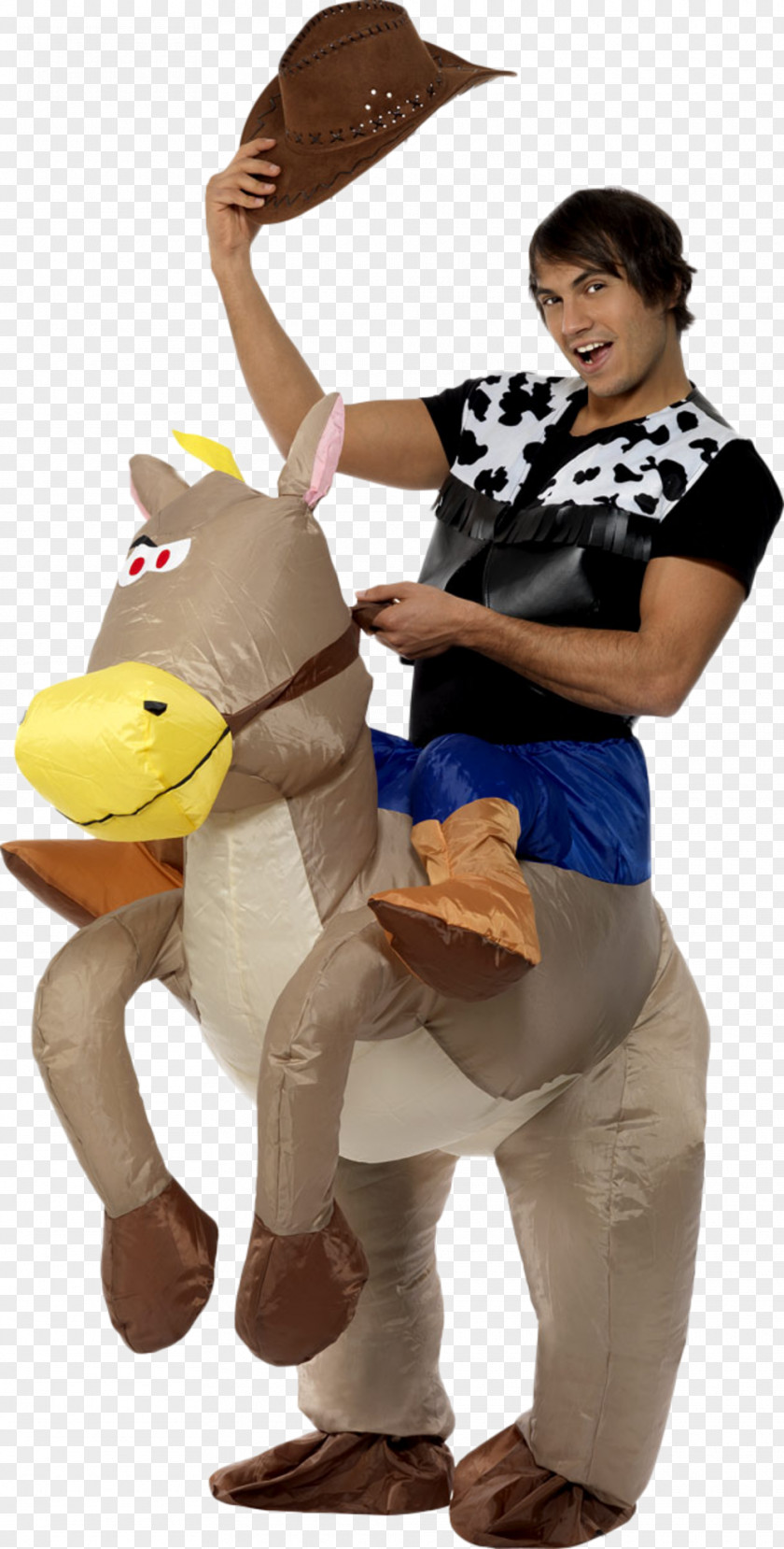 Inflatable Horse Costume Party Cowboy American Frontier PNG