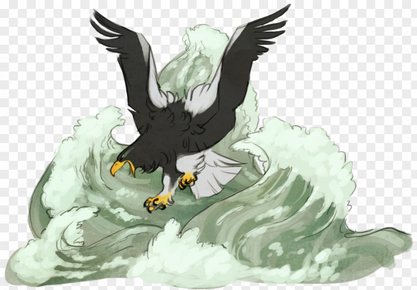 Painting Bird Of Prey Steller's Sea Eagle Drawing Art PNG