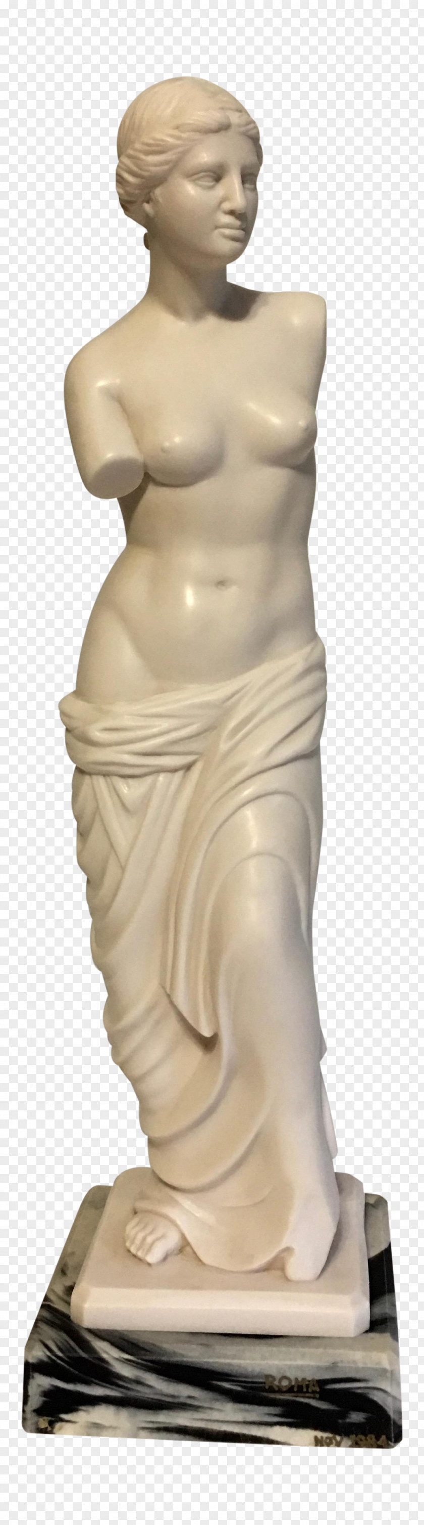 Roman Sculpture Statue Venus De Milo Marble Classical PNG