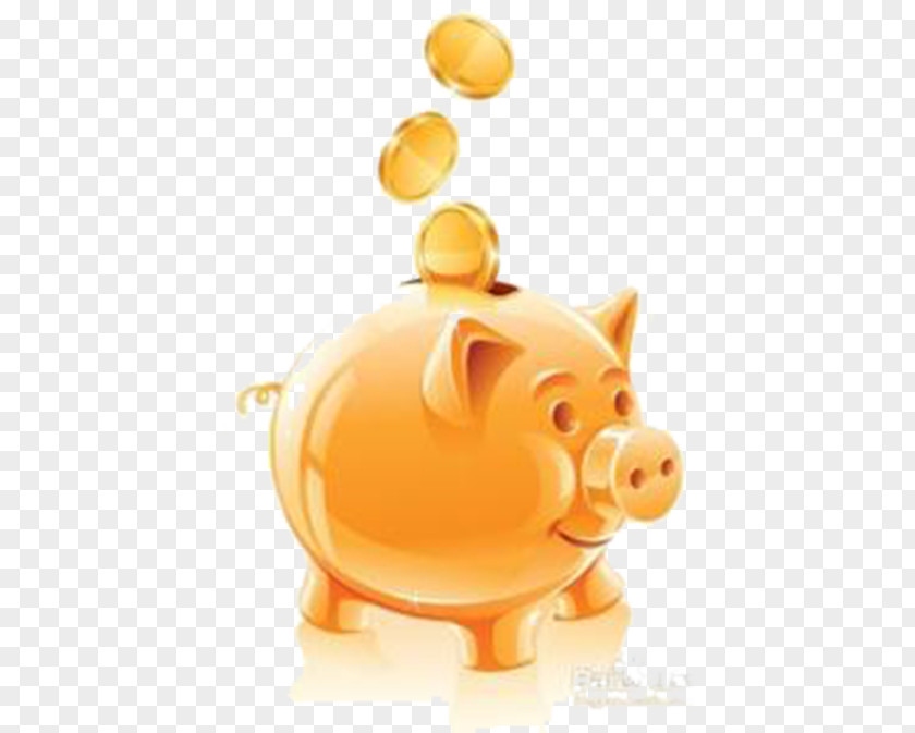 The Dream Of Rich Man Money Piggy Bank Saving PNG