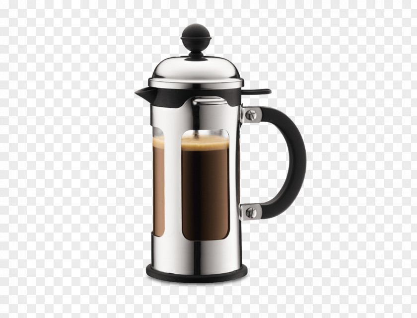 Coffee Coffeemaker Cafe French Presses Brewed PNG