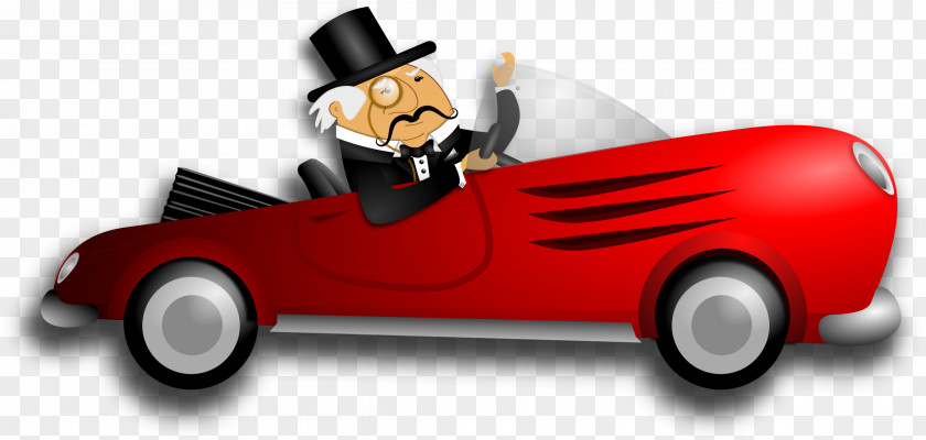 Gentleman Car Driving Woman Clip Art PNG