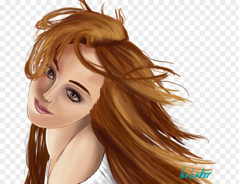 Hair Brown Coloring Blond PNG