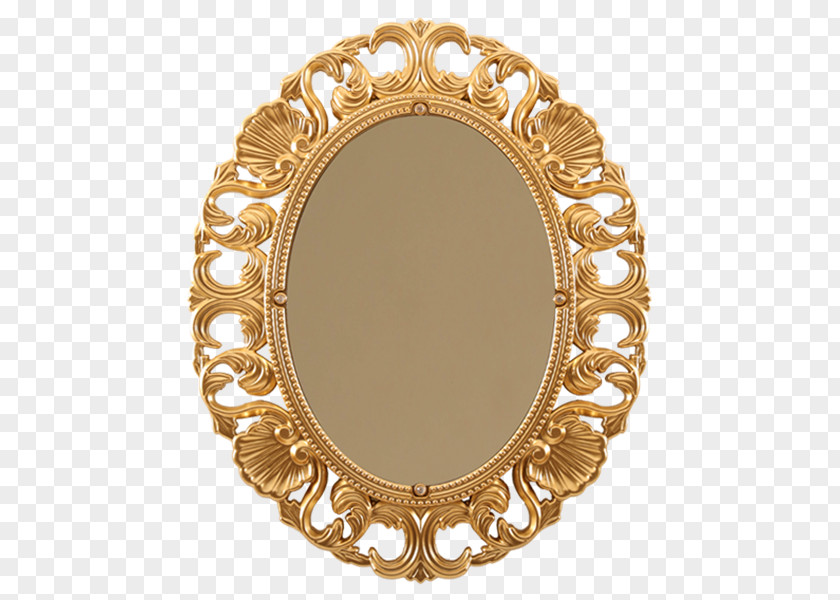 Mirror Perfect Light Gilding Glass PNG