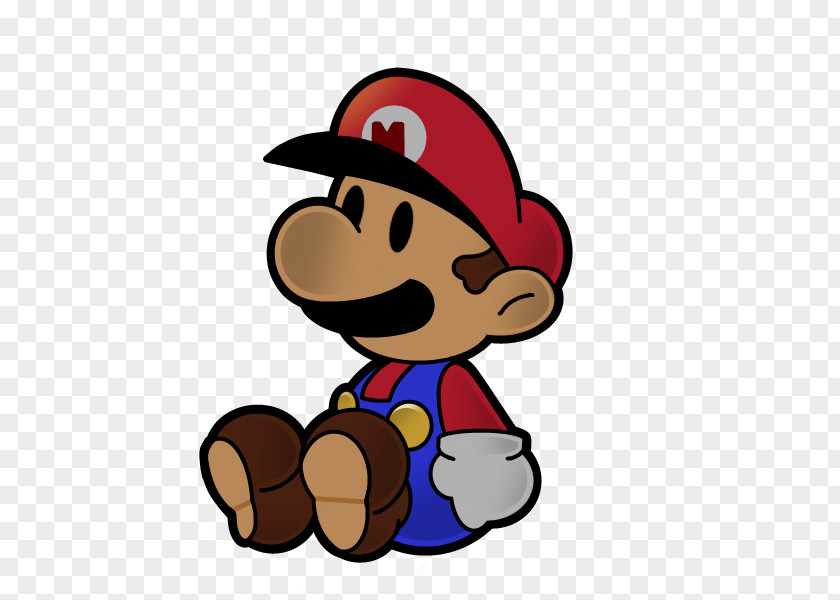 Retro Paper Super Mario 64 Bowser New Bros PNG