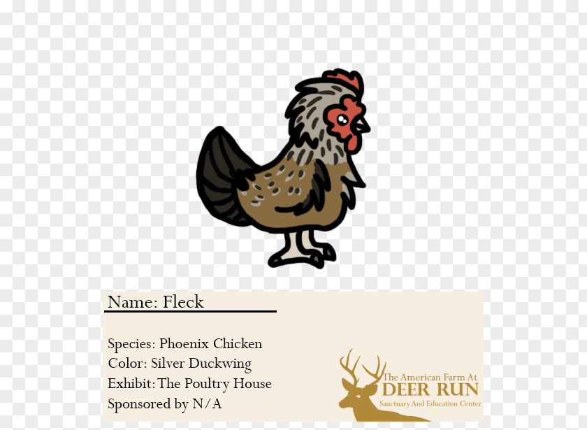 Deer Rooster Logo Fauna Font PNG