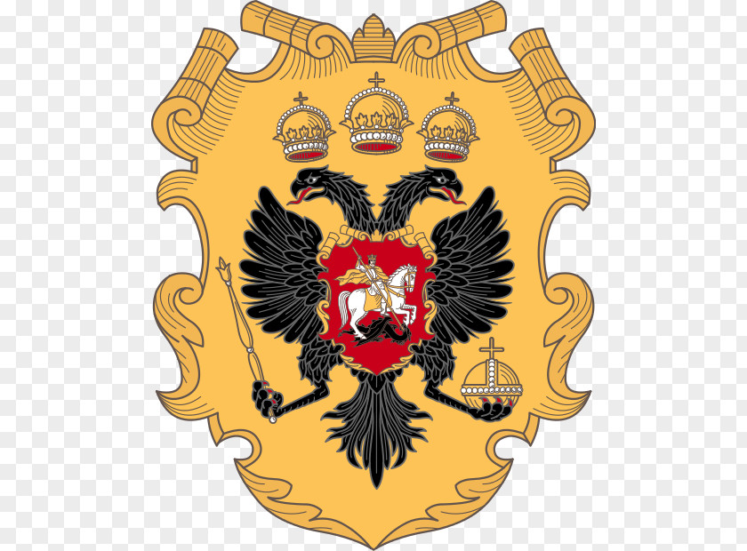 Eagle Tsardom Of Russia Russian Empire Coat Arms PNG