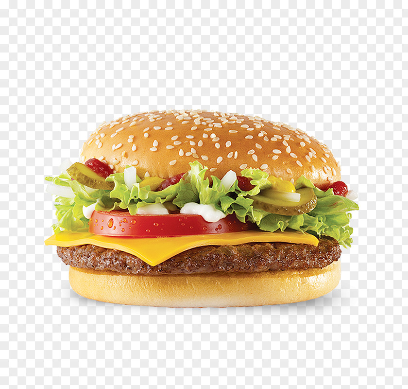 Mcdonalds McDonald's Cheeseburger Hamburger Quarter Pounder Big N' Tasty PNG