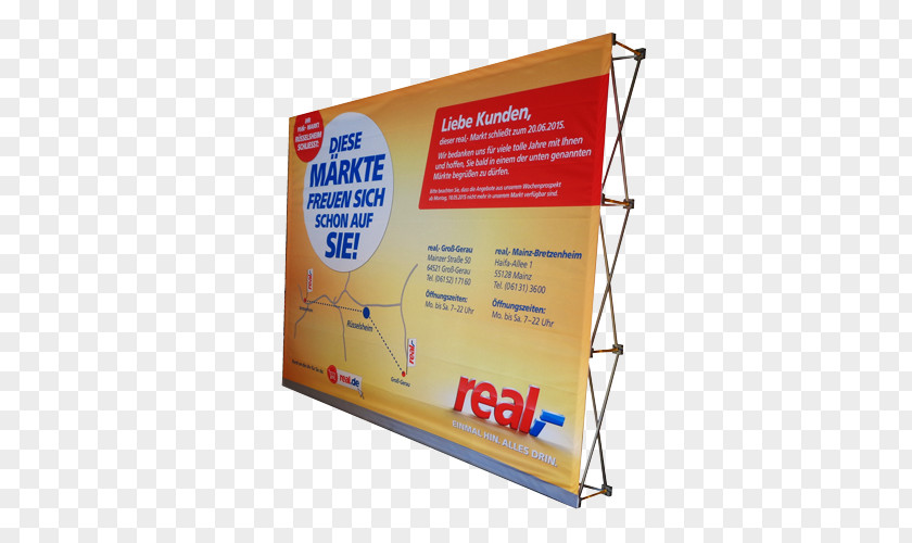 Roll Up Stand Display Advertising Pop-up Ad Web Banner PNG
