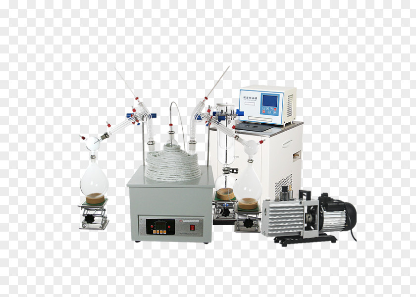 Short-path Distillation Rotary Evaporator Vacuum Cold Trap PNG