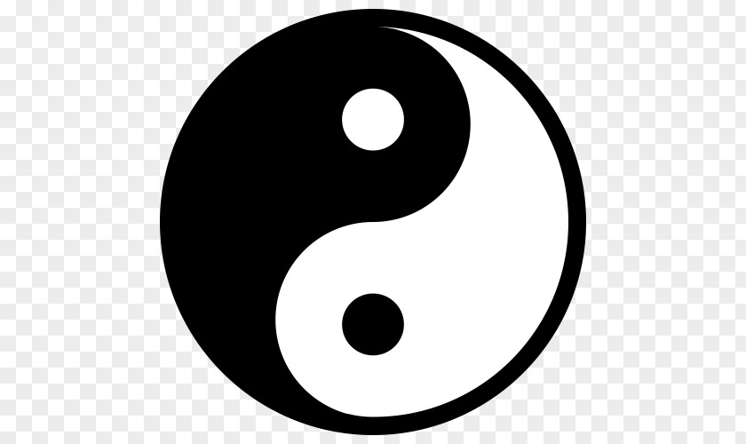 Yin Yang And Taijitu Symbol Clip Art PNG