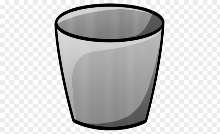 Bucket Empty Angle Cup Cylinder Glass PNG