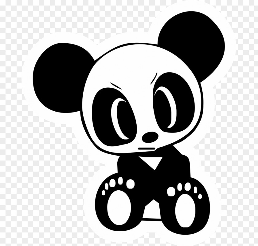 Car Giant Panda Japanese Domestic Market Sticker Decal PNG