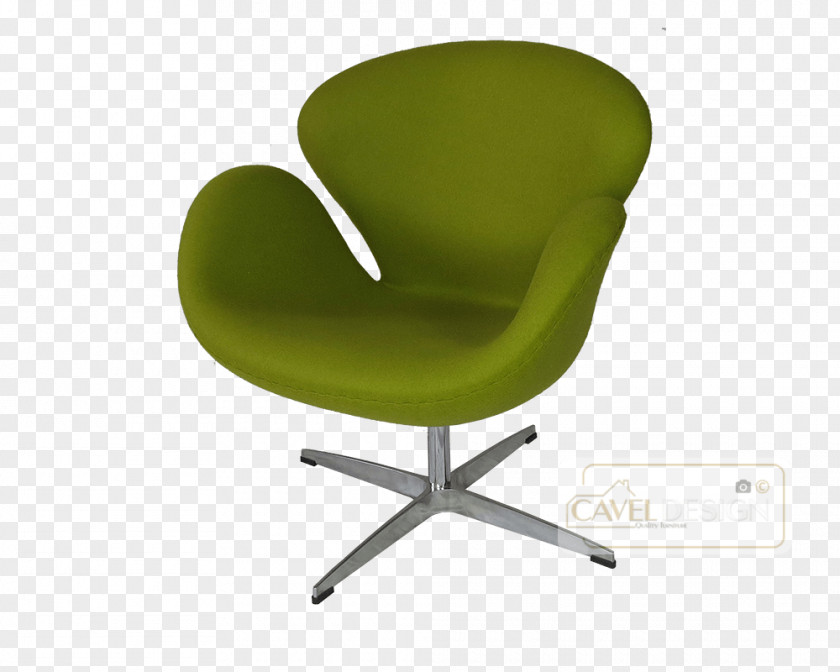 Chair Swan Fauteuil Design Green PNG