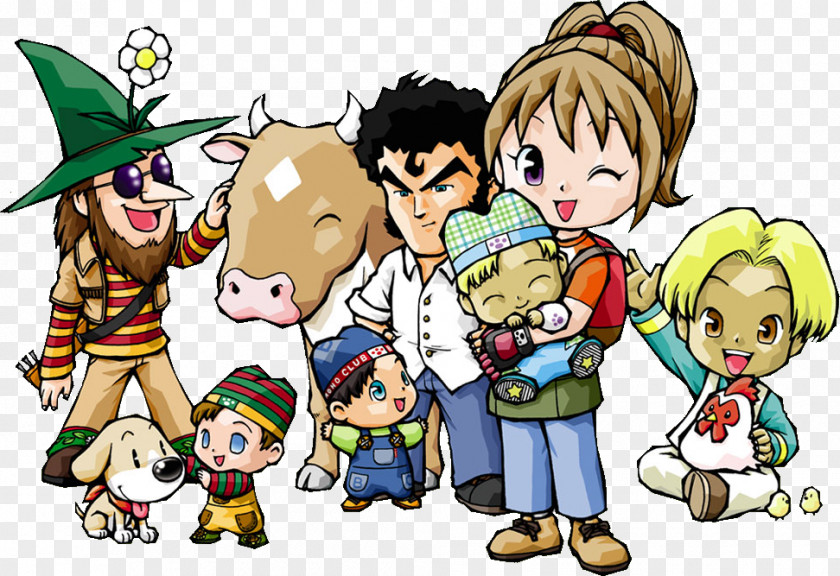 Harvest Moon: Another Wonderful Life A Animal Parade Moon DS PNG