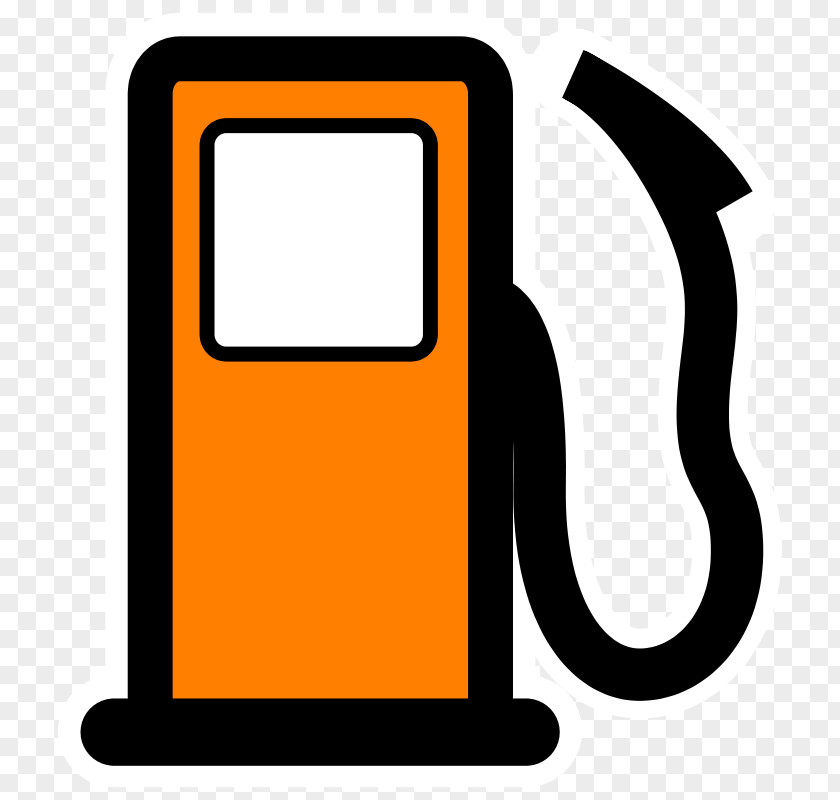 Orange Cartoon Cheer Me Filling Station Fuel Dispenser Gasoline Pump Clip Art PNG