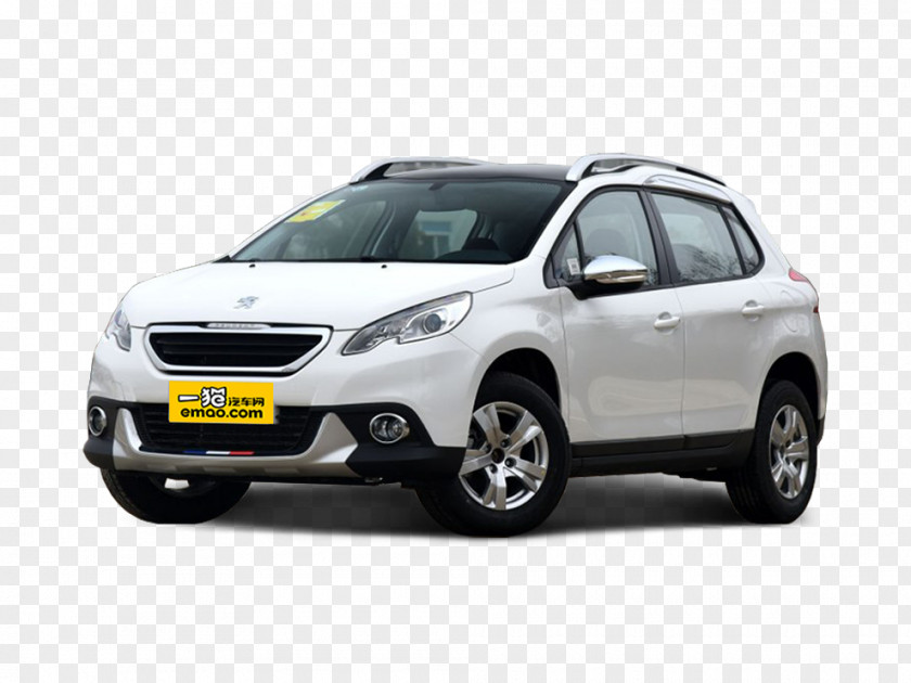 Peugeot 2008 Mini Sport Utility Vehicle Car PNG