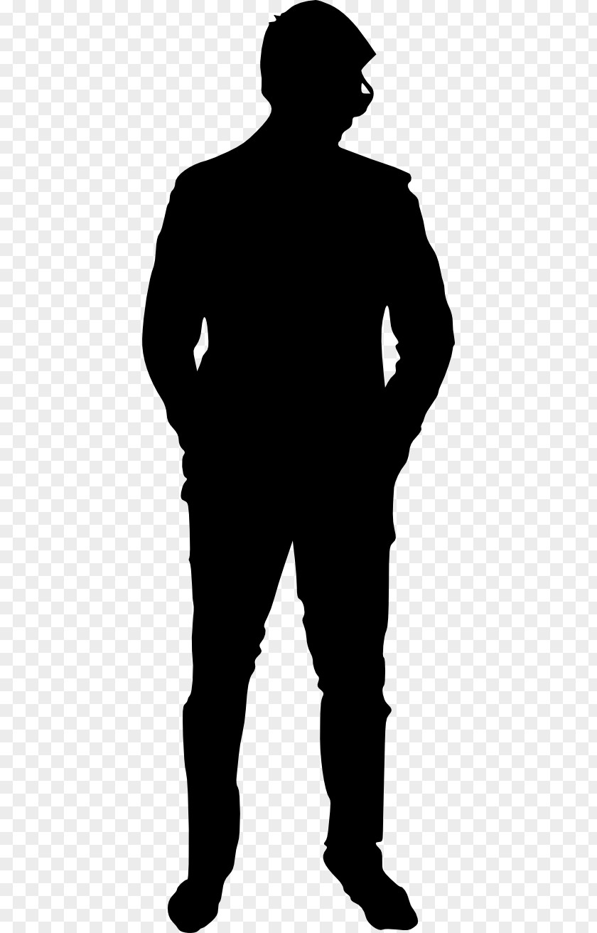 Silhouette Person Male PNG