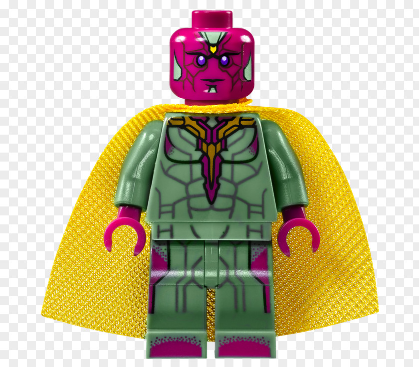 Toy Lego Marvel Super Heroes Vision Marvel's Avengers Minifigure PNG
