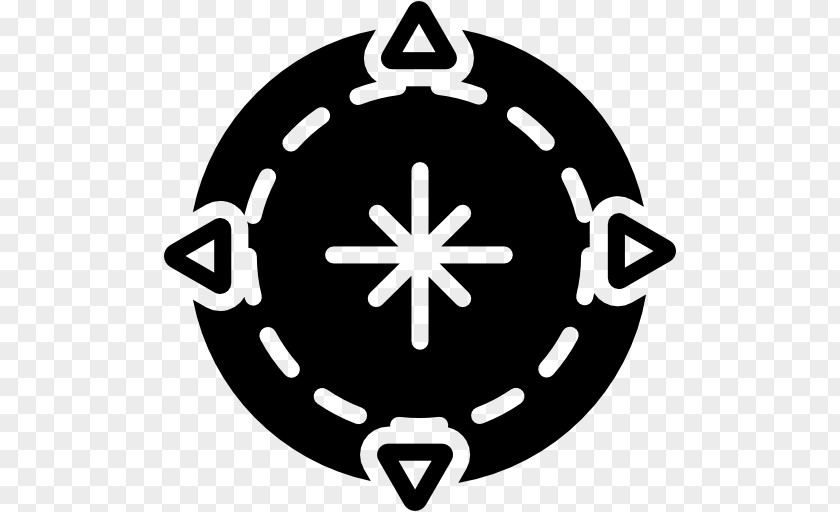 Black And White Yellow Symbol PNG