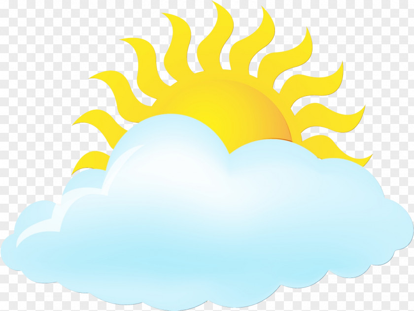 Cumulus Meteorological Phenomenon Yellow Cloud Clip Art PNG