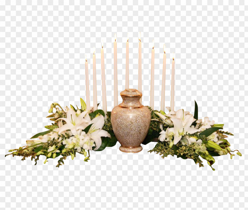 Floral Design Memorial Aldakuntza Flower Cross PNG