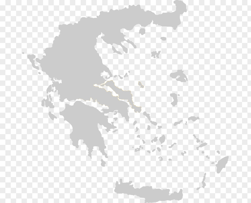 Greece Ancient Vector Map PNG