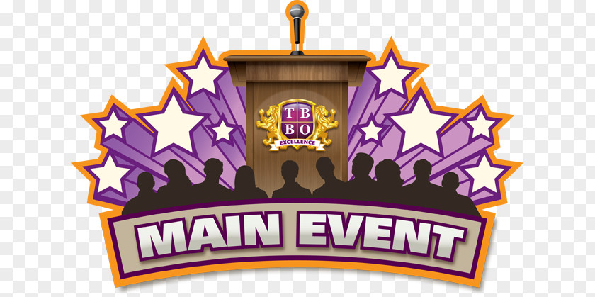 Main Event Logo Brand Recreation Font PNG