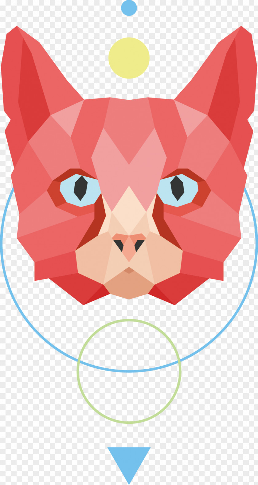 Pink Cat Vector Kitten Whiskers Wildcat Red PNG