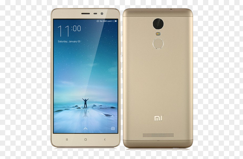 Smartphone Xiaomi Redmi Note 3 MIUI PNG