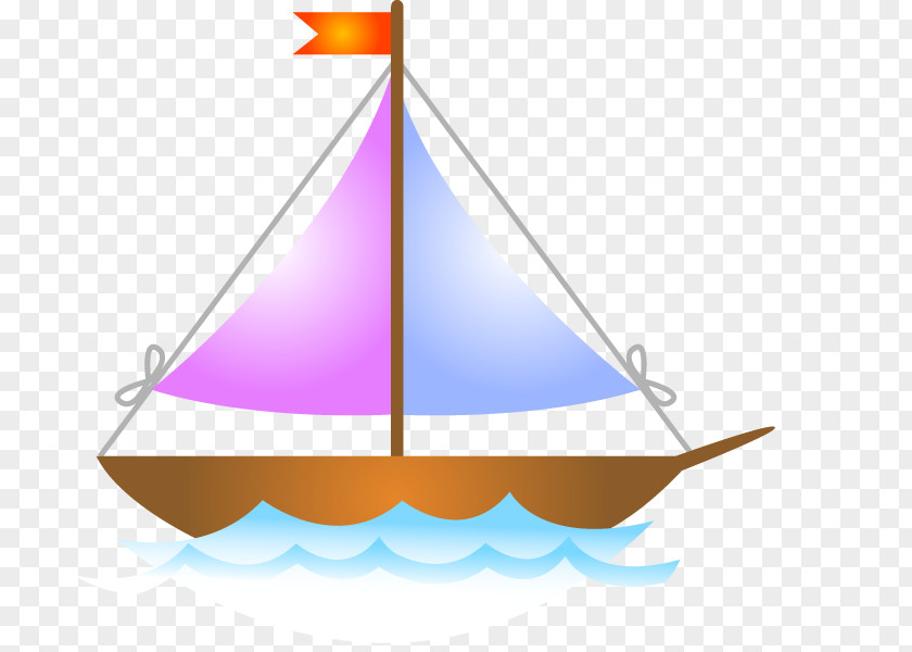 Vector Sailing Child Toy PNG