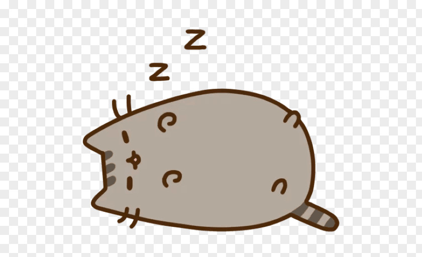 Cat Gfycat Pusheen Sleep PNG