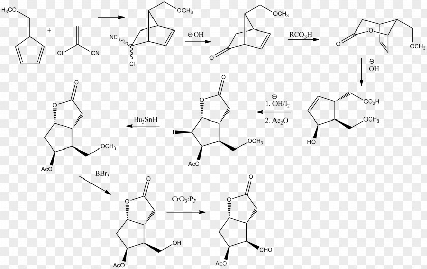 Enantioselective Chemical Synthesis: Methods, Logic, And Practice The Logic Of Synthesis Corey Lactone 4-phenylbenzoate PNG