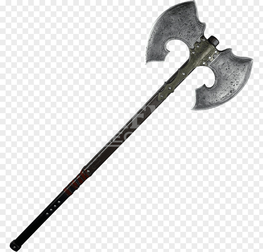 Axe Middle Ages Battle Labrys Larp PNG