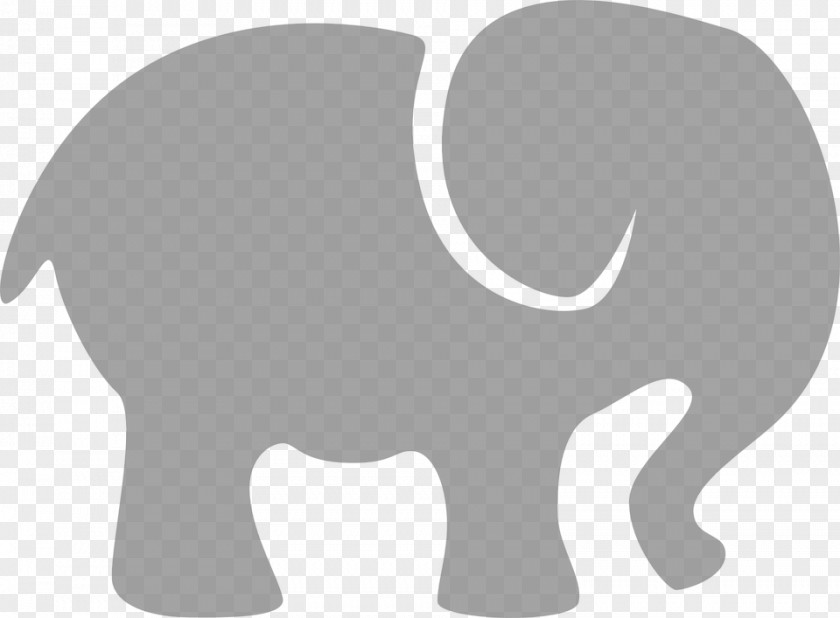 Elephant Head Grey Clip Art PNG