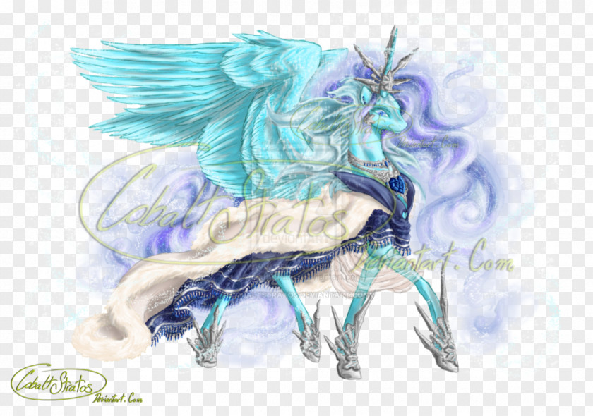 Ice Summer Season Preferential Winged Unicorn Drawing DeviantArt Pony PNG