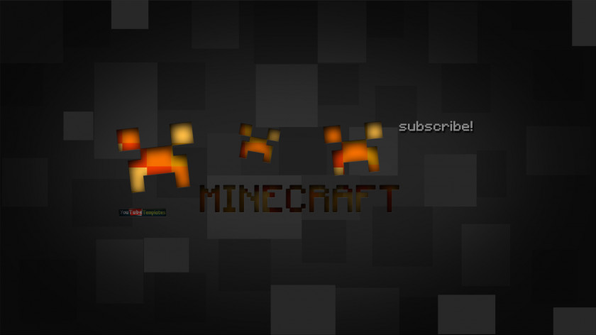 Mines Minecraft YouTube Graphic Design PNG