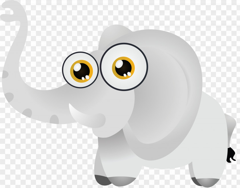 Angry Elephant Cartoon Indian Elephantidae Drawing PNG