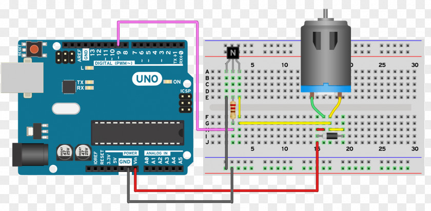 Arduino Mega 2560 Transistor I²C Electronics PNG