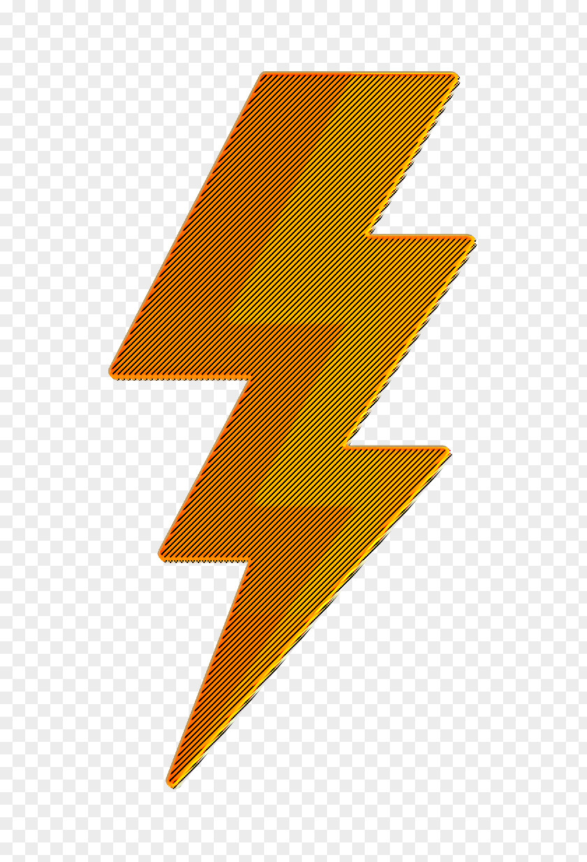 Bolt Icon Thunder Weather PNG