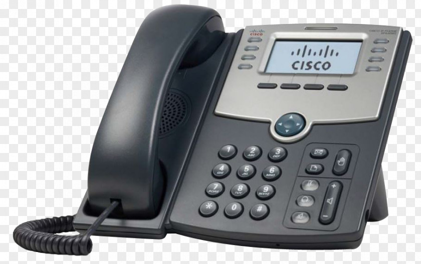 Cisco Softphone USB Headset VoIP Phone SPA 502G Voice Over IP Telephone 303 PNG