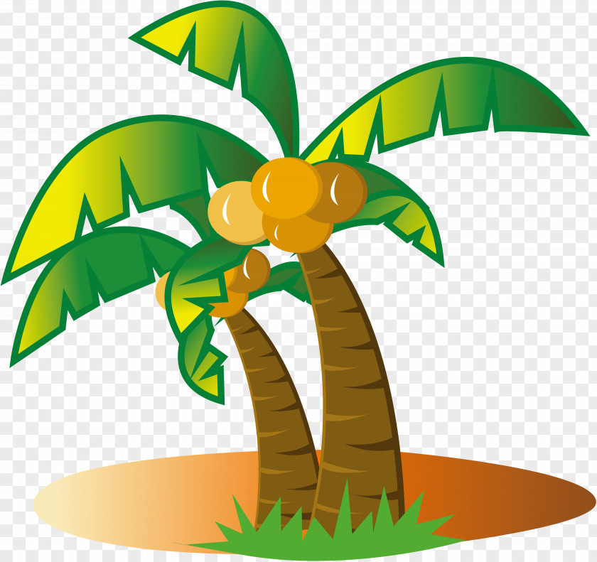 Coconut Clip Art Palm Trees Leaf ココヤシ PNG