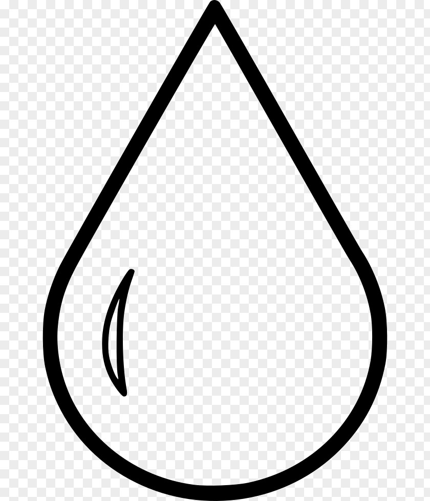Cold Water Icon Line Triangle Clip Art Black M PNG